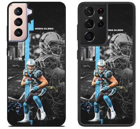 Greg Olsen NFL Carolina Panther Samsung Galaxy S21 | S21 FE | S21+ | S21 Ultra Case
