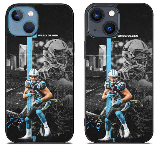 Greg Olsen NFL Carolina Panther iPhone 15 | iPhone 15 Plus Case