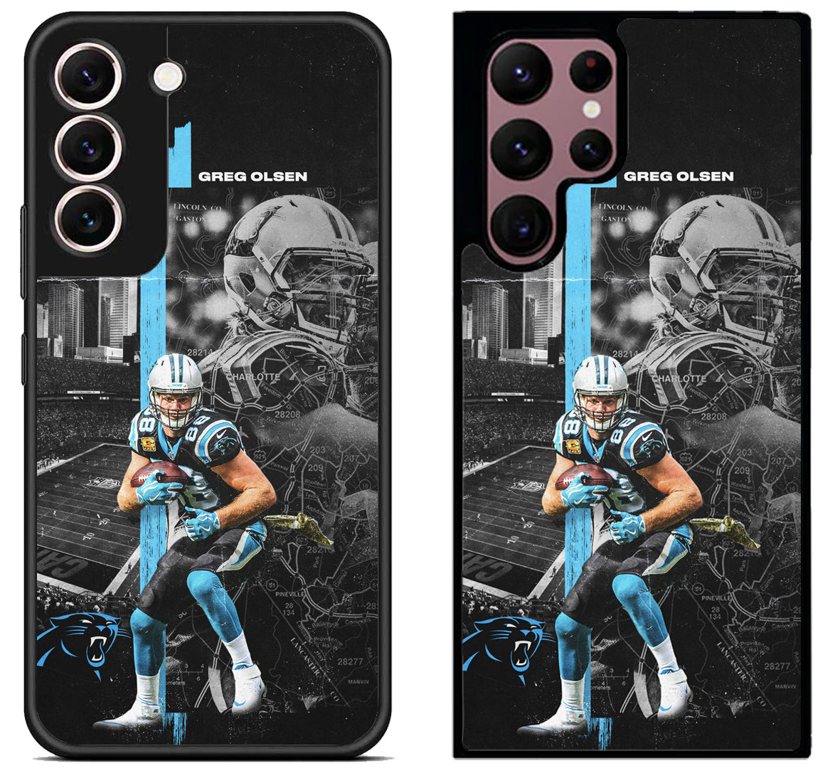 Greg Olsen NFL Carolina Panther Samsung Galaxy S22 | S22+ | S22 Ultra Case