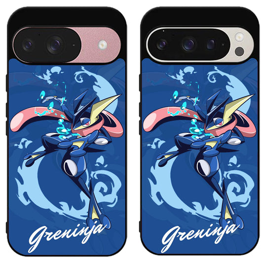 Greninja Pokemon Cover Google Pixel 9 | 9 Pro | 9 Pro XL Case