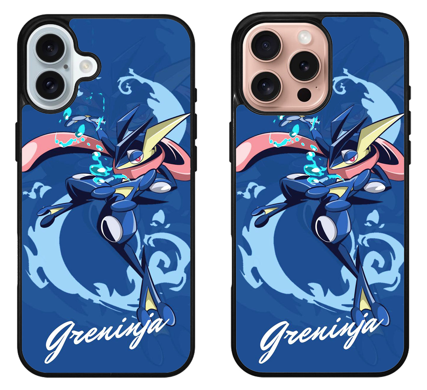 Greninja Pokemon Cover iPhone 16 | 16 Plus | 16 Pro | 16 Pro Max Case