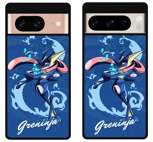 Greninja Pokemon Cover Google Pixel 8 | 8 Pro Case