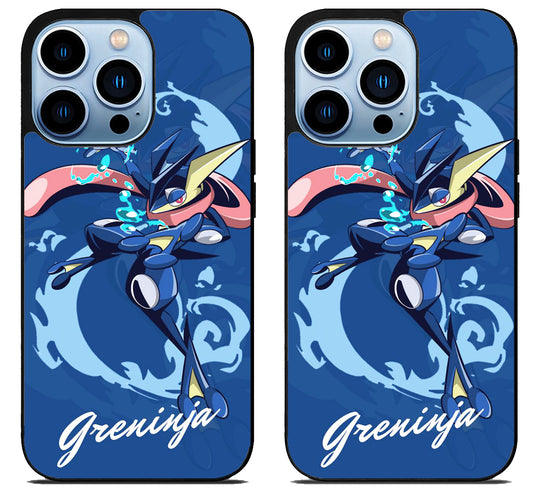 Greninja Pokemon Cover iPhone 15 Pro | iPhone 15 Pro Max Case