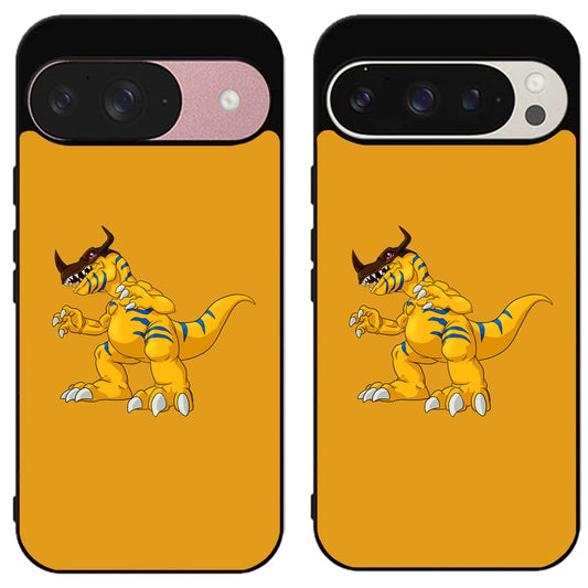 Greymon Digimon Cover Google Pixel 9 | 9 Pro | 9 Pro XL Case