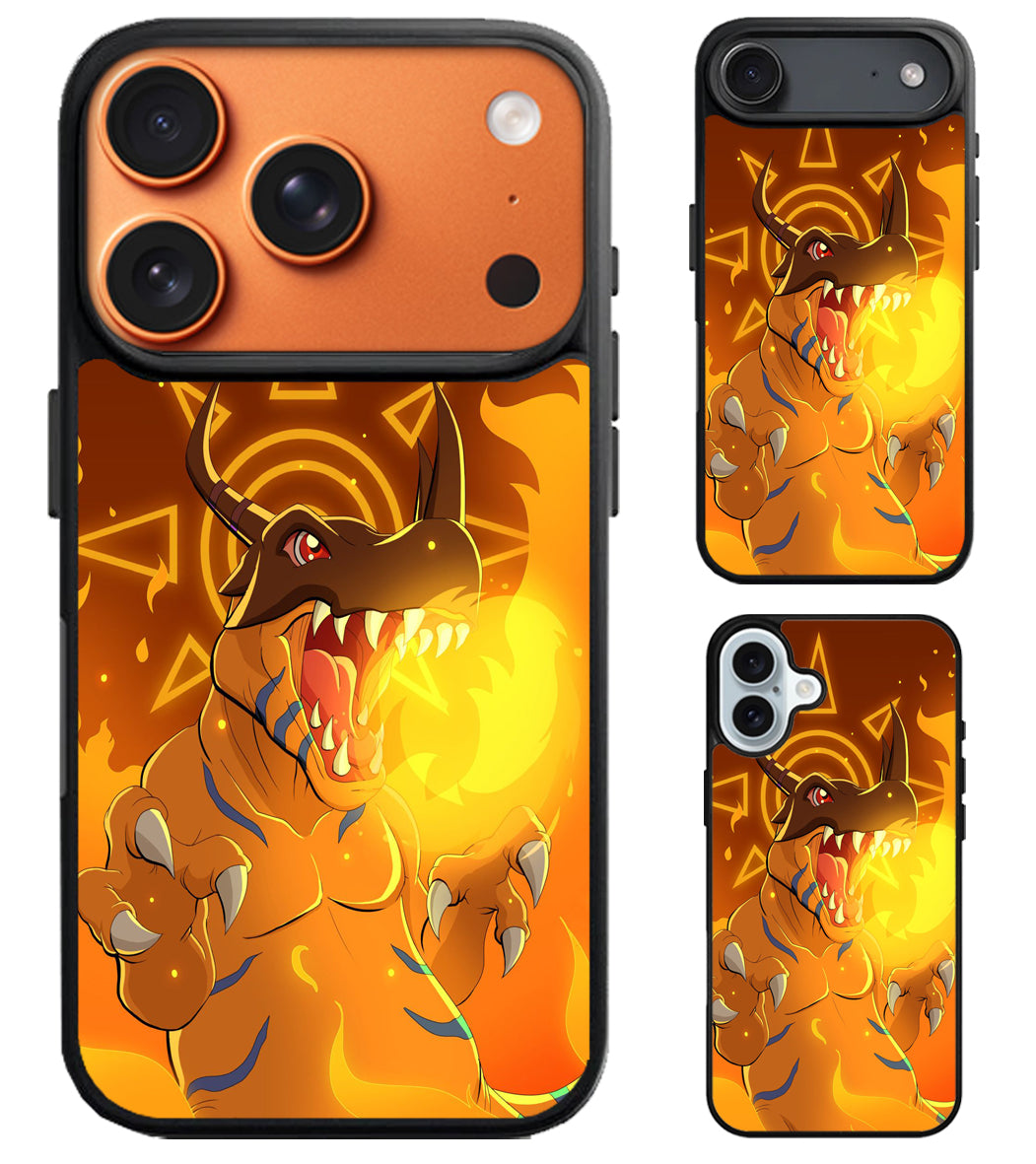 Greymon Digimon Cool iPhone Air | iPhone 17 | 17 Pro | 17 Pro Max Case