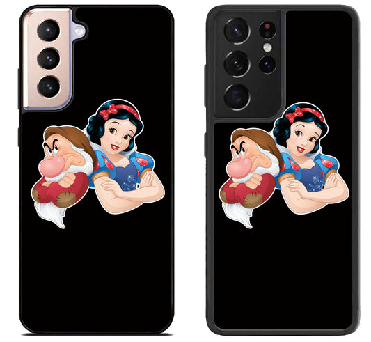 Grumpy And Snow White Samsung Galaxy S21 | S21 FE | S21+ | S21 Ultra Case