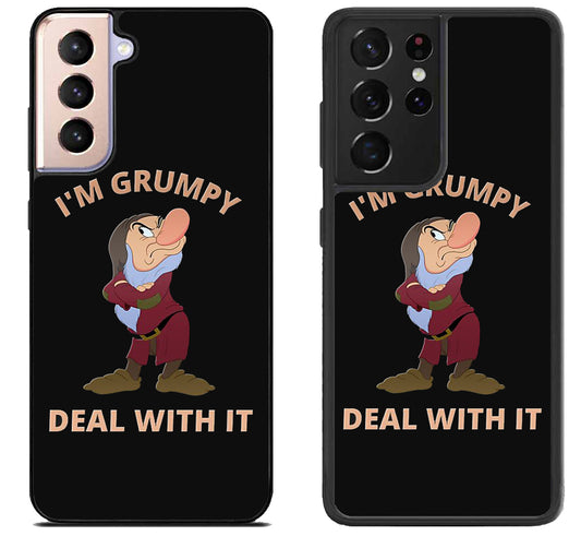 Grumpy Deal With it Samsung Galaxy S21 | S21 FE | S21+ | S21 Ultra Case