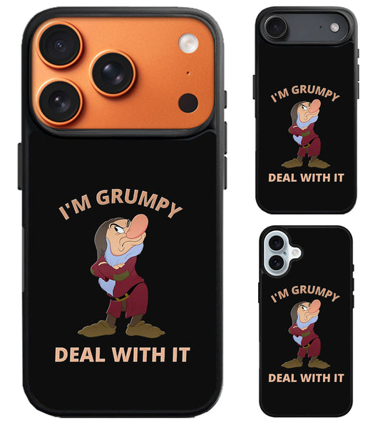 Grumpy Deal With it iPhone Air | iPhone 17 | 17 Pro | 17 Pro Max Case