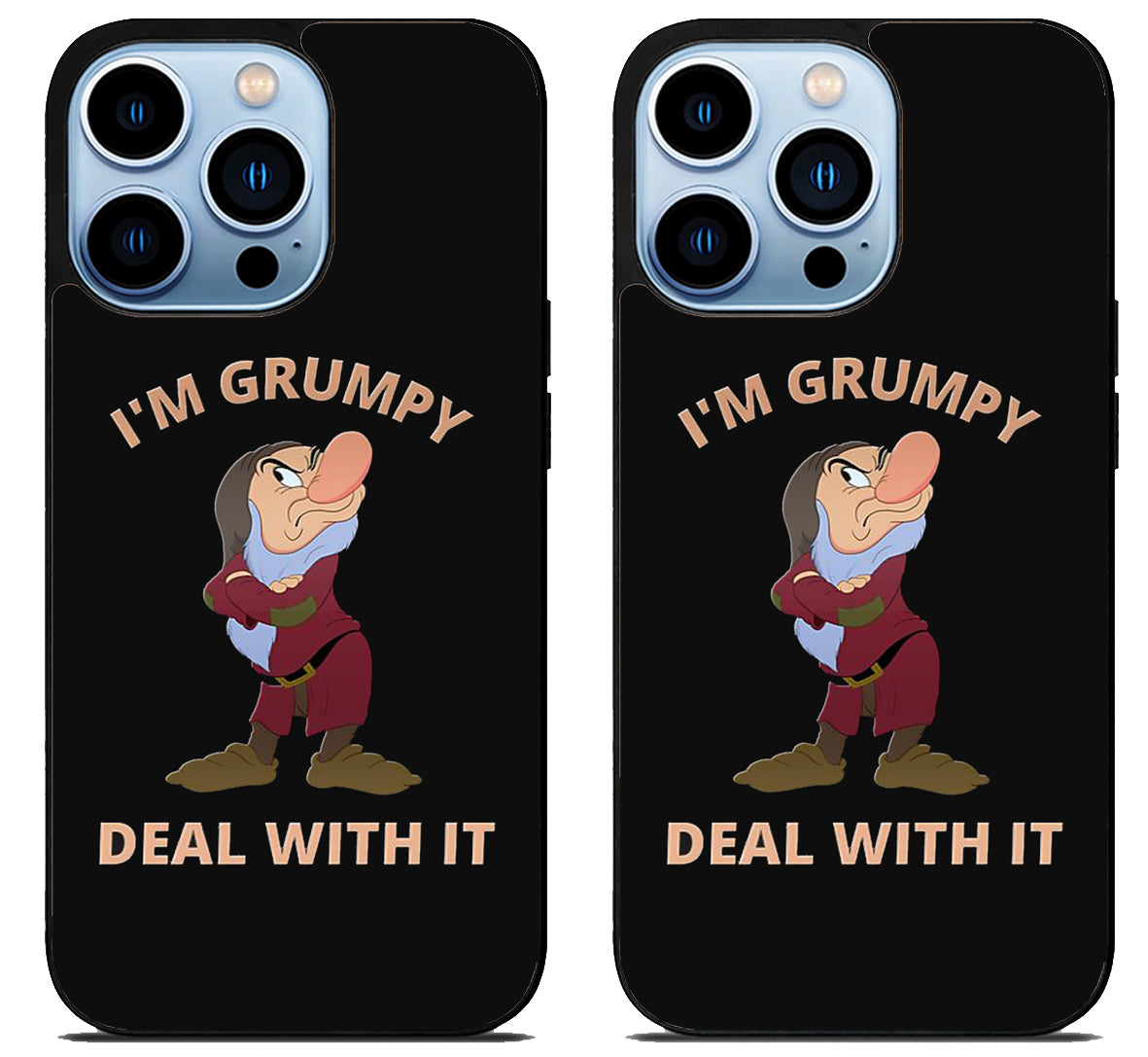 Grumpy Deal With it iPhone 15 Pro | iPhone 15 Pro Max Case