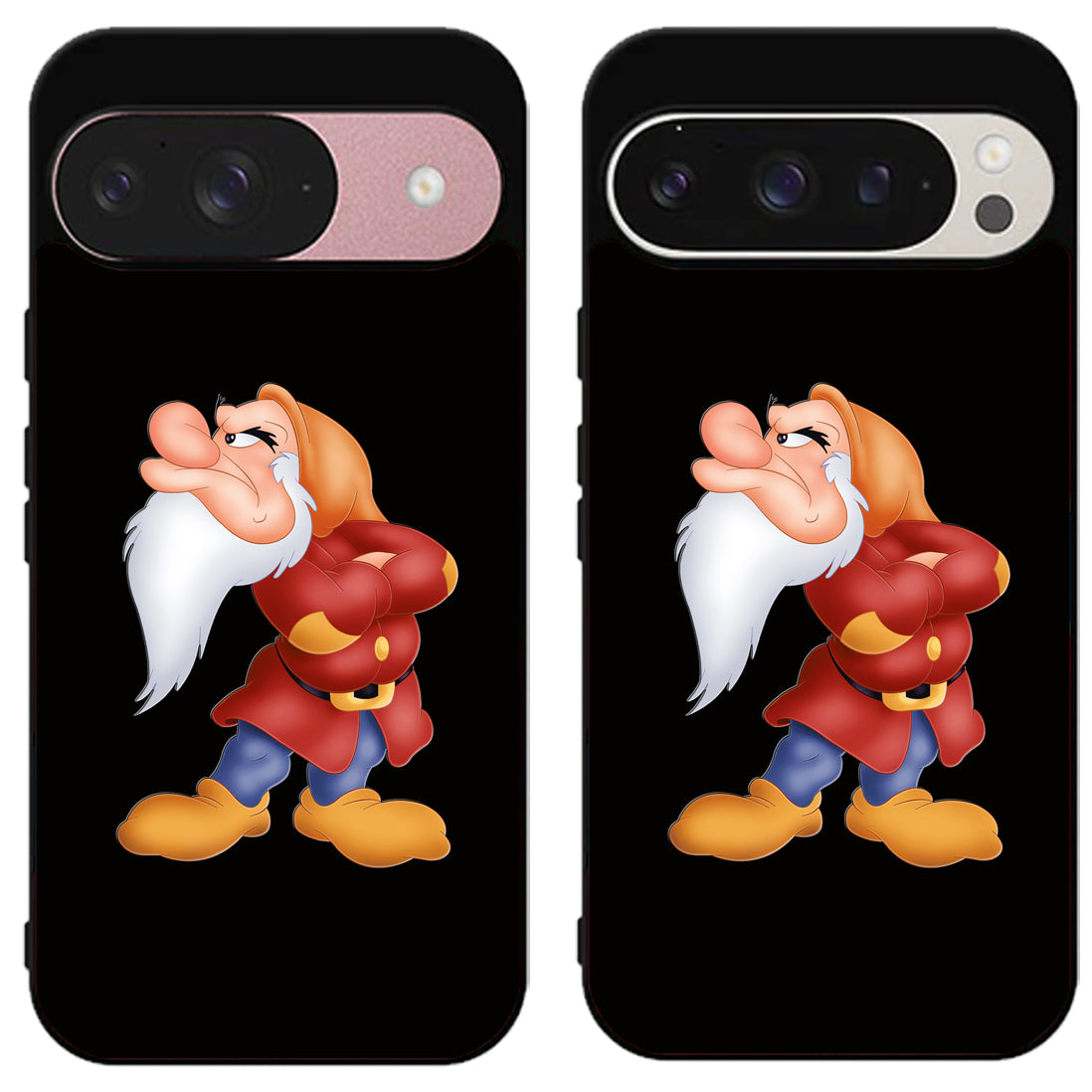 Grumpy Snow White Cool Google Pixel 9 | 9 Pro | 9 Pro XL Case