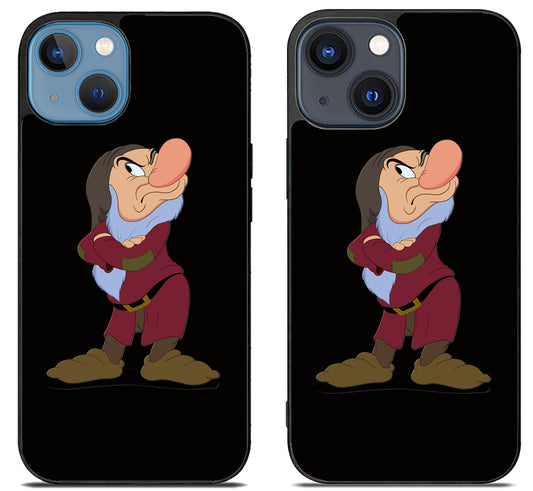 Grumpy Snow White Stylish iPhone 15 | iPhone 15 Plus Case