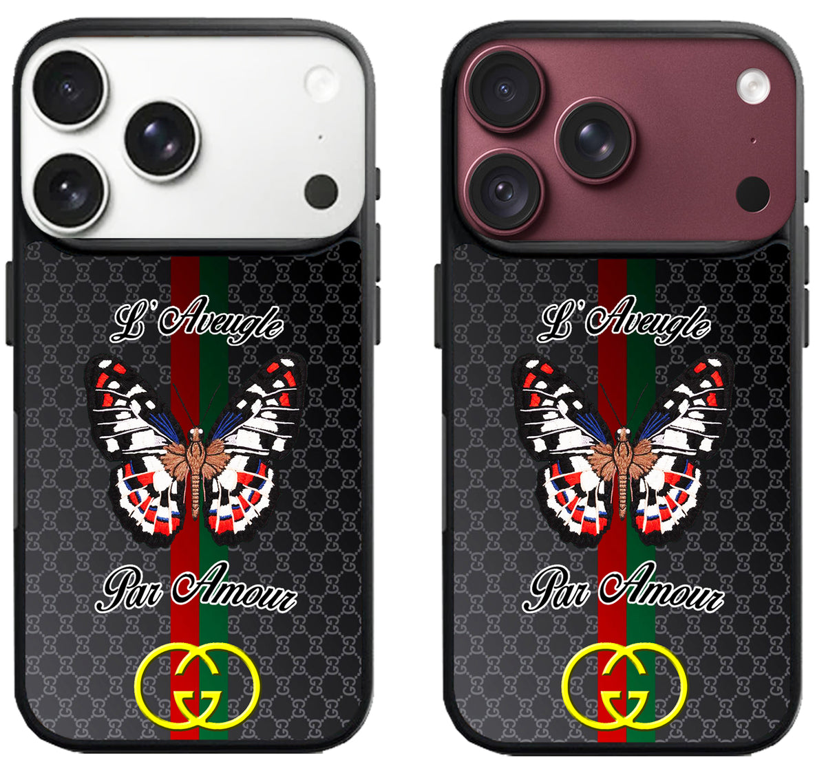 Gucci Logo Butterfly iPhone 18 Pro | 18 Pro Max Case