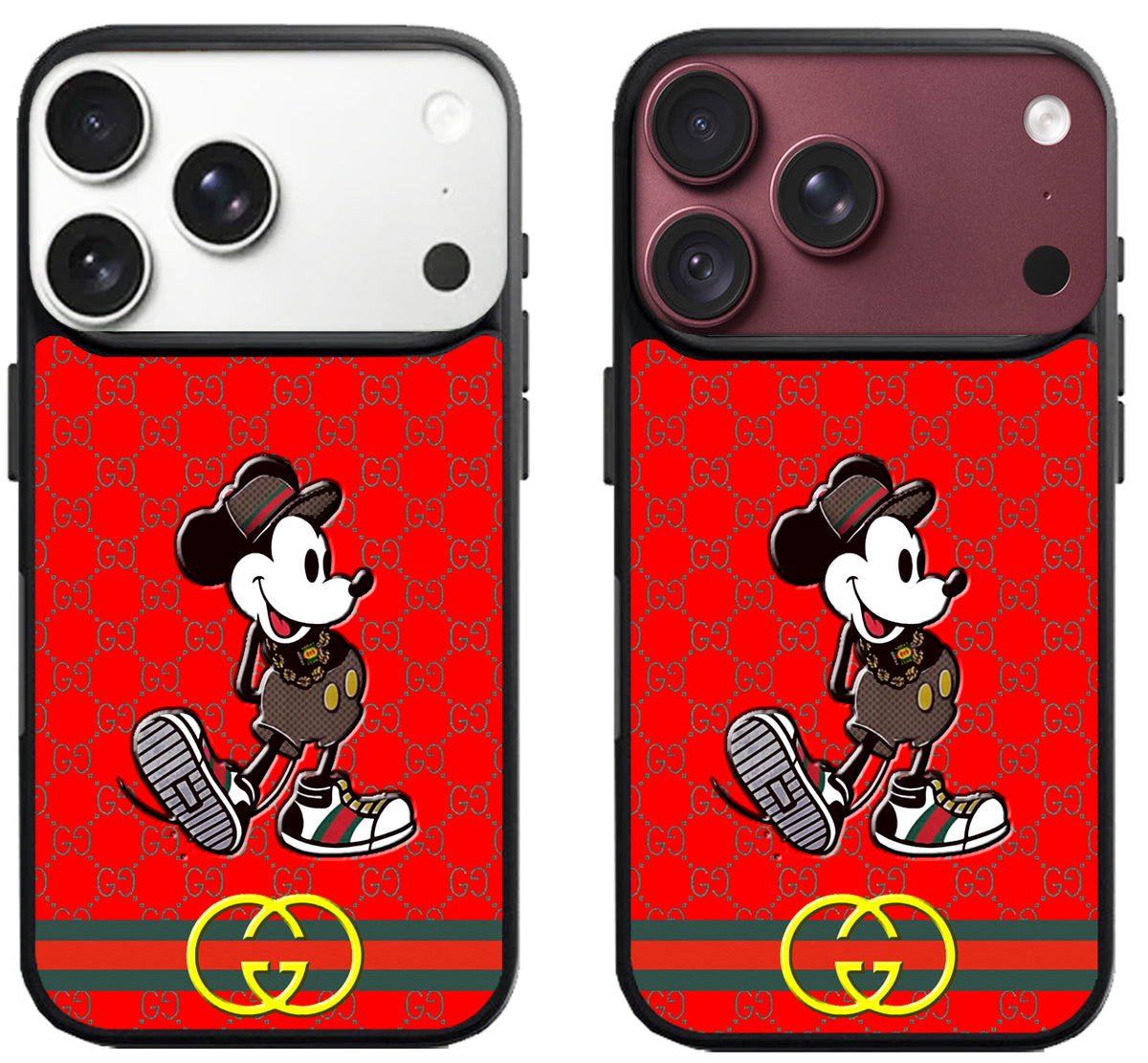Gucci Mickey Mouse Red iPhone 18 Pro | 18 Pro Max Case