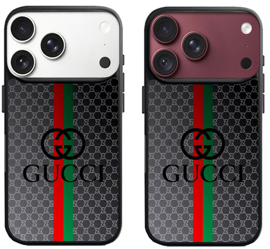 Gucci Stripe Logo iPhone 18 Pro | 18 Pro Max Case