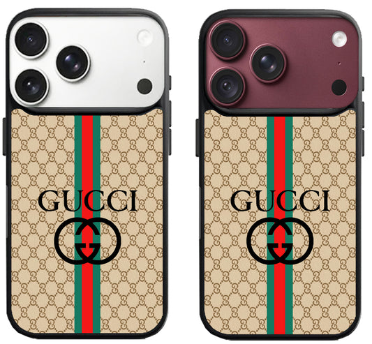 Gucci Stripe pattern iPhone 18 Pro | 18 Pro Max Case
