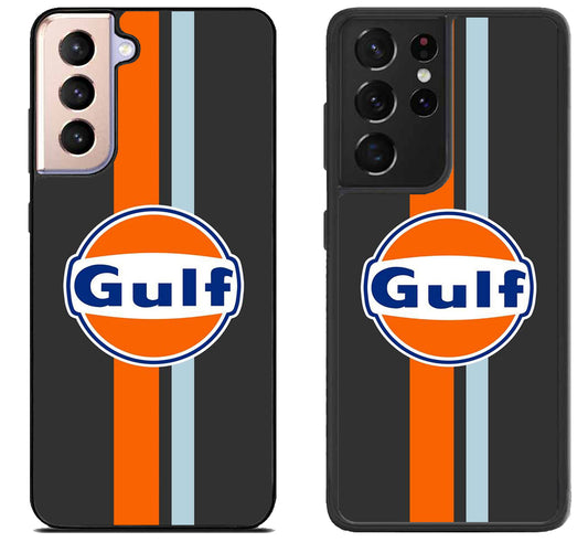 Gulf Racing Oil Samsung Galaxy S21 | S21 FE | S21+ | S21 Ultra Case