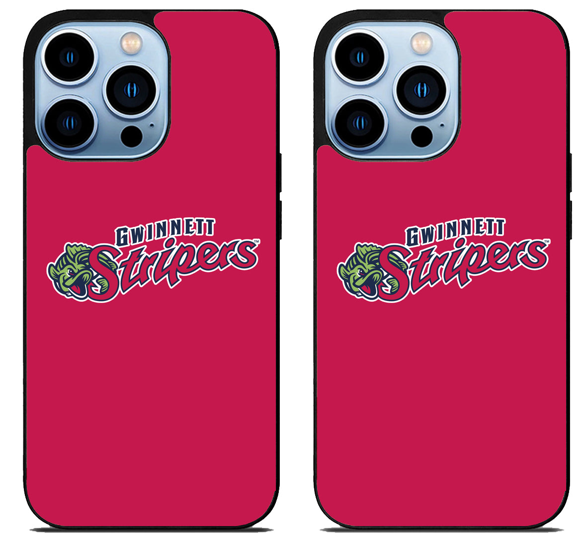 Gwinnett Stripers Red iPhone 15 Pro | iPhone 15 Pro Max Case