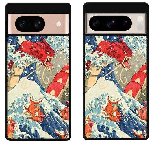 Gyarados Great Wave off Kanto Google Pixel 8 | 8 Pro Case