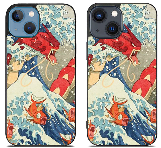 Gyarados Great Wave off Kanto iPhone 15 | iPhone 15 Plus Case
