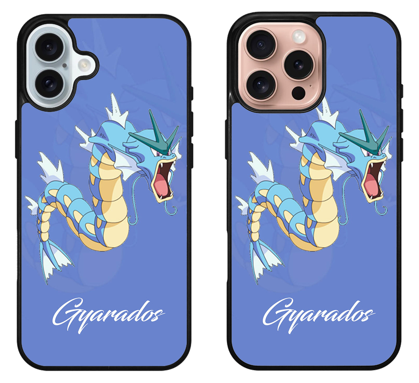 Gyarados Pokemon Background iPhone 16 | 16 Plus | 16 Pro | 16 Pro Max Case