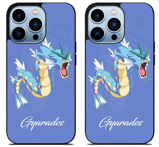 Gyarados Pokemon Background iPhone 15 Pro | iPhone 15 Pro Max Case