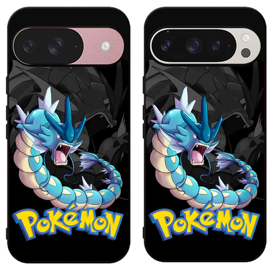 Gyarados Pokemon Black Google Pixel 9 | 9 Pro | 9 Pro XL Case