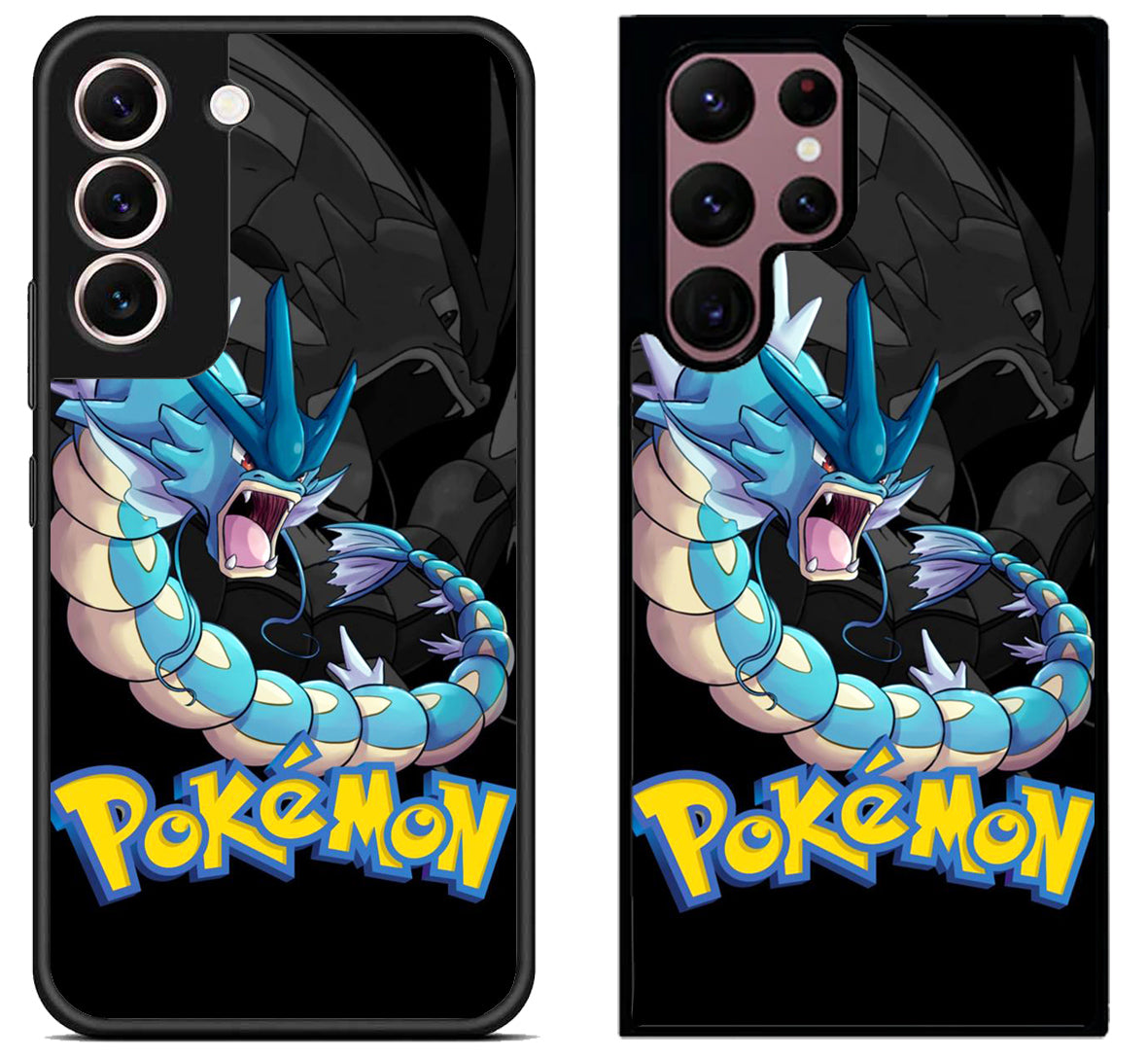 Gyarados Pokemon Black Samsung Galaxy S22 | S22+ | S22 Ultra Case