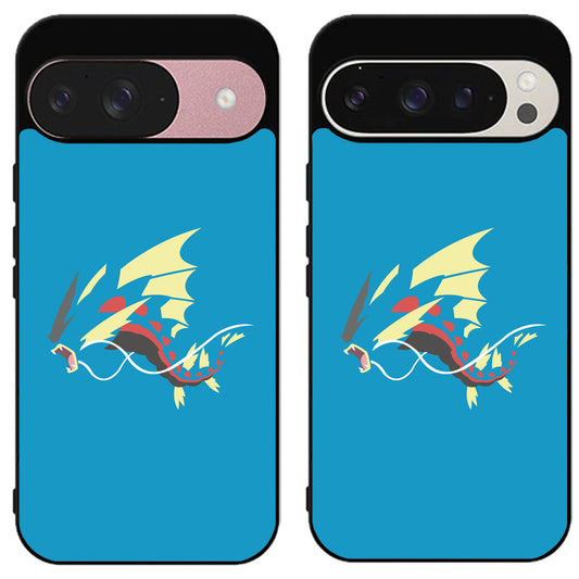 Gyarados Pokemon Cool Google Pixel 9 | 9 Pro | 9 Pro XL Case