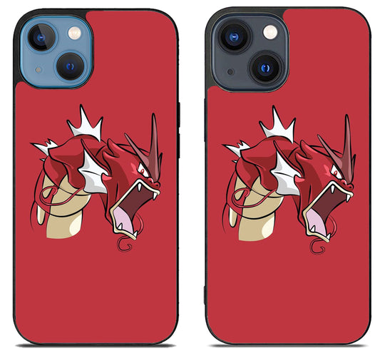 Gyarados Pokemon Red iPhone 15 | iPhone 15 Plus Case