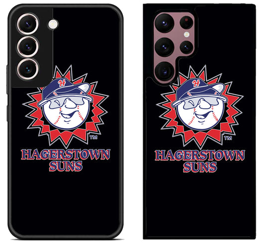 Hagerstown Suns Black Samsung Galaxy S22 | S22+ | S22 Ultra Case