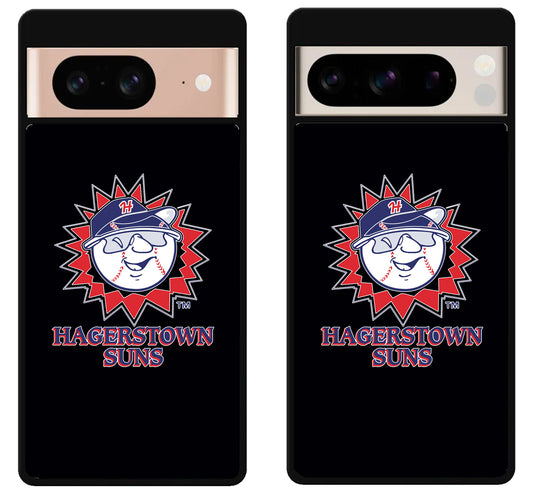 Hagerstown Suns Black Google Pixel 8 | 8 Pro Case