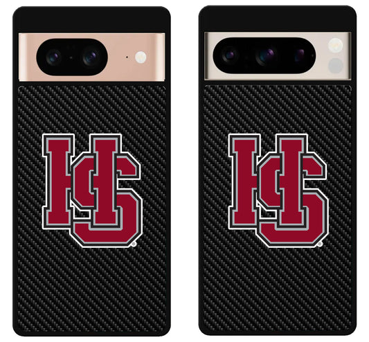 Hampden Sydney Carbon Google Pixel 8 | 8 Pro Case