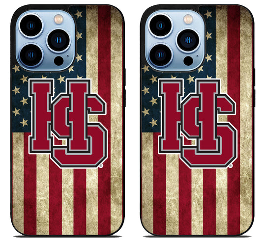 Hampden Sydney Flag iPhone 15 Pro | iPhone 15 Pro Max Case