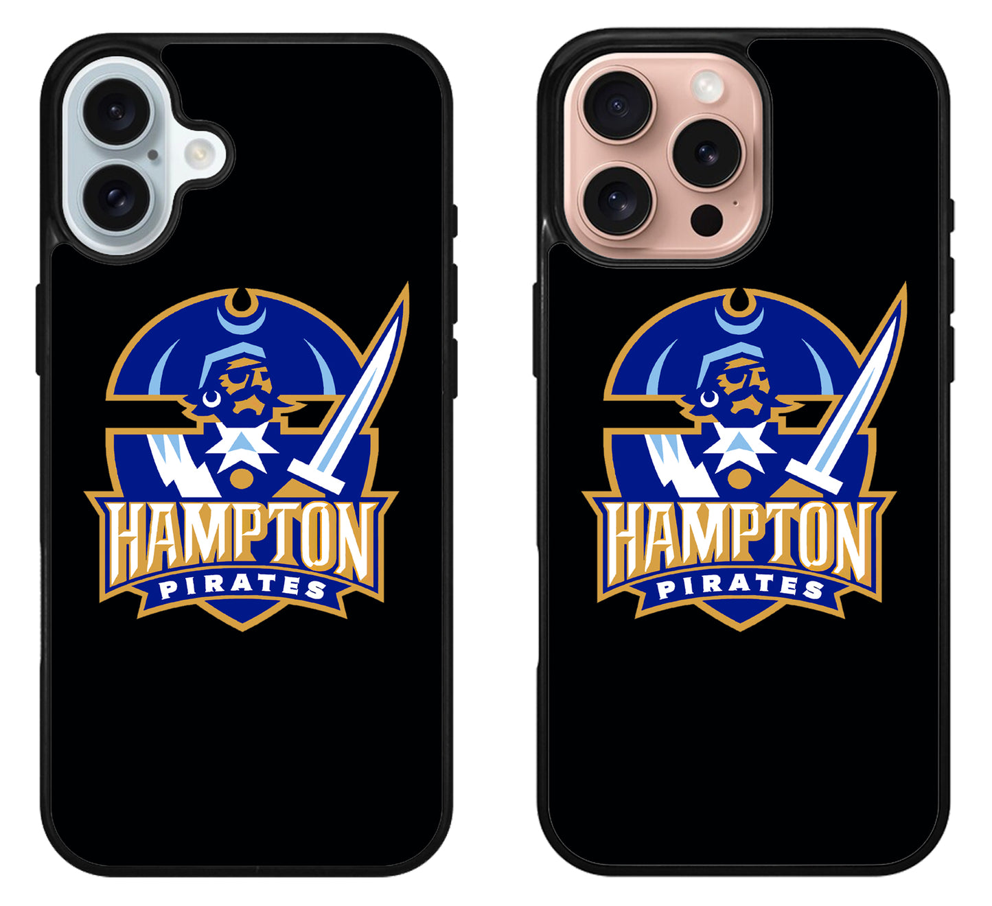 Hampton Pirates Black iPhone 16 | 16 Plus | 16 Pro | 16 Pro Max Case