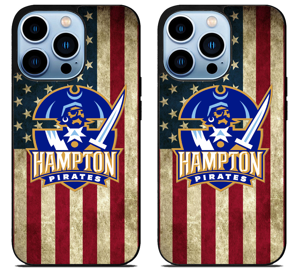 Hampton Pirates Flag iPhone 15 Pro | iPhone 15 Pro Max Case