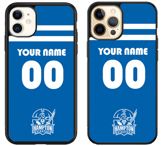 Custom Personalized Hampton Pirates iPhone 12 | 12 Mini | 12 Pro | 12 Pro Max Case