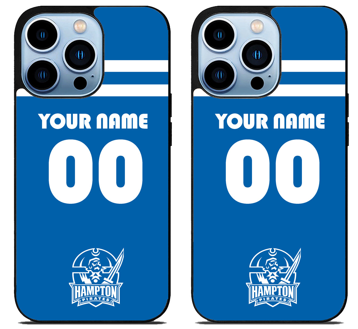 Custom Personalized Hampton Pirates iPhone 15 Pro | iPhone 15 Pro Max Case