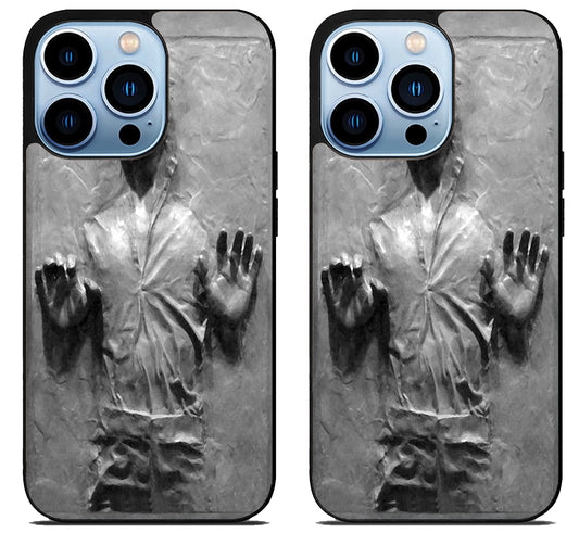 Han Solo in Carbonite Stars Wars iPhone 15 Pro | iPhone 15 Pro Max Case