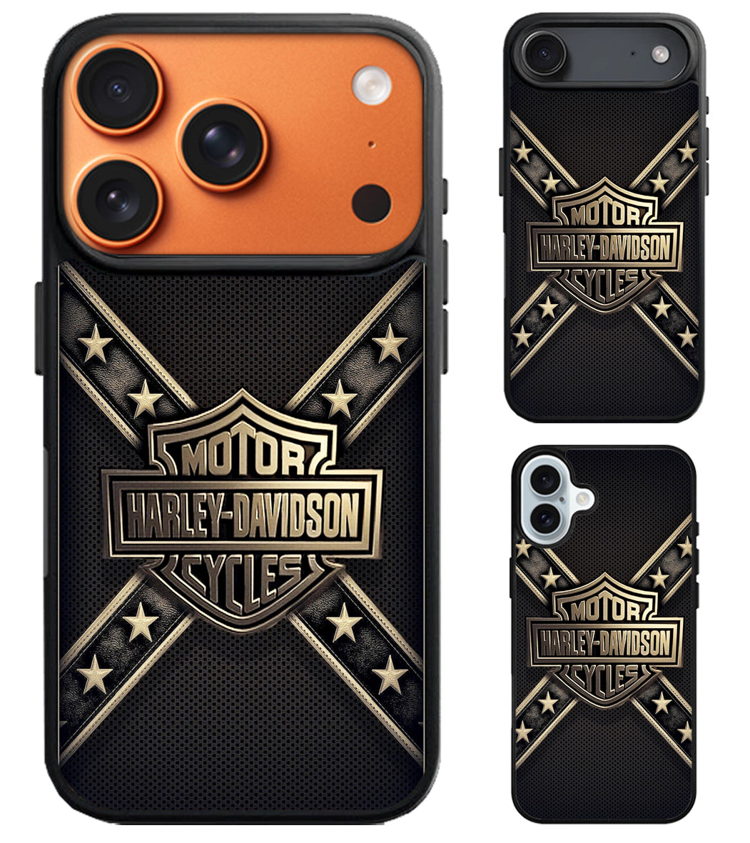 Harley Davidson Logo Retro iPhone Air | iPhone 17 | 17 Pro | 17 Pro Max Case