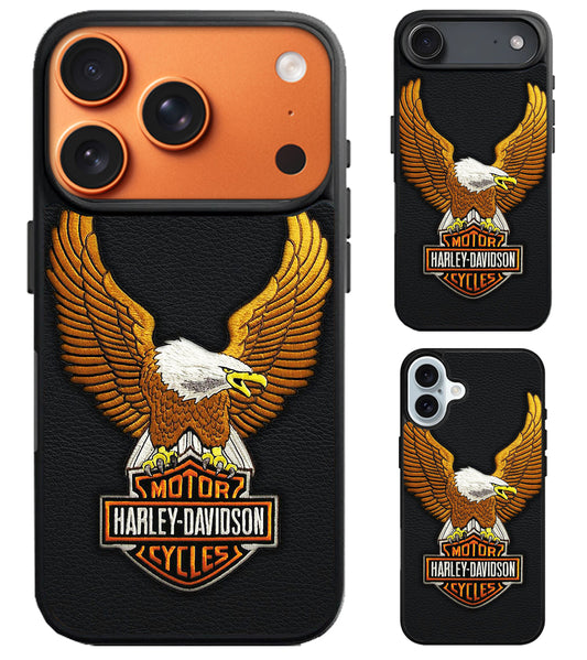 Harley Davidson Motor Eagle iPhone Air | iPhone 17 | 17 Pro | 17 Pro Max Case