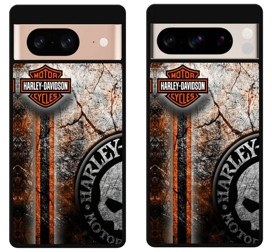 Harley Davidsonson Skull Cover Google Pixel 8 | 8 Pro Case