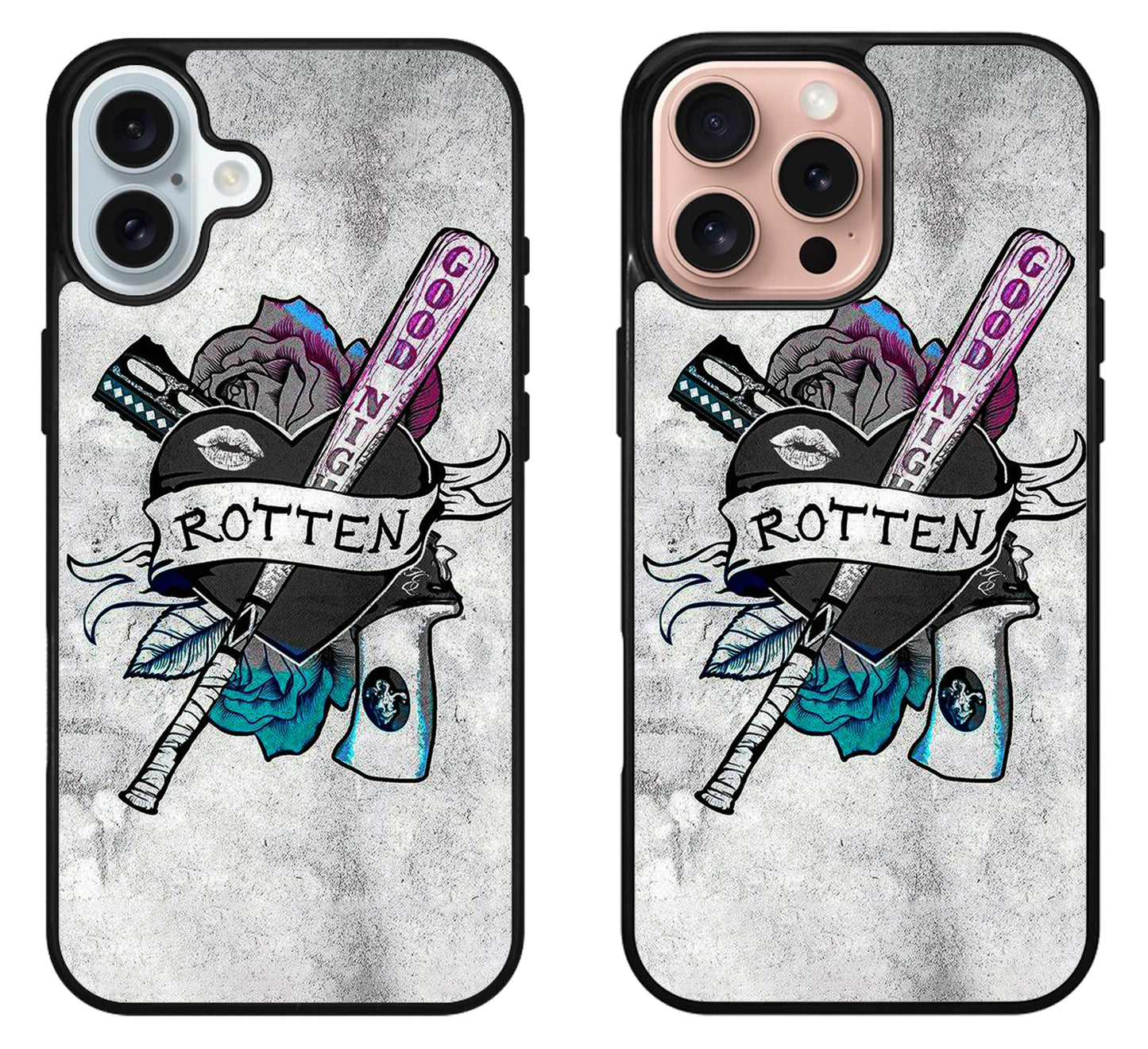 Harley Queen Rotten iPhone 16 | 16 Plus | 16 Pro | 16 Pro Max Case