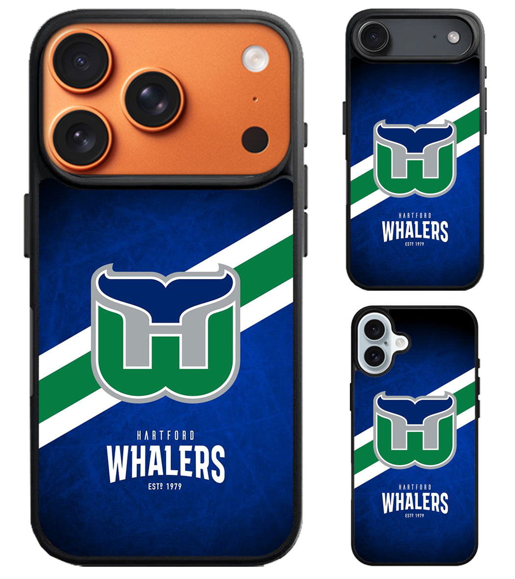 Hartford Whalers Cover iPhone Air | iPhone 17 | 17 Pro | 17 Pro Max Case