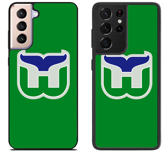Hartford Whalers Green Samsung Galaxy S21 | S21 FE | S21+ | S21 Ultra Case