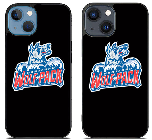 Hartford Wolf Pack Black iPhone 15 | iPhone 15 Plus Case