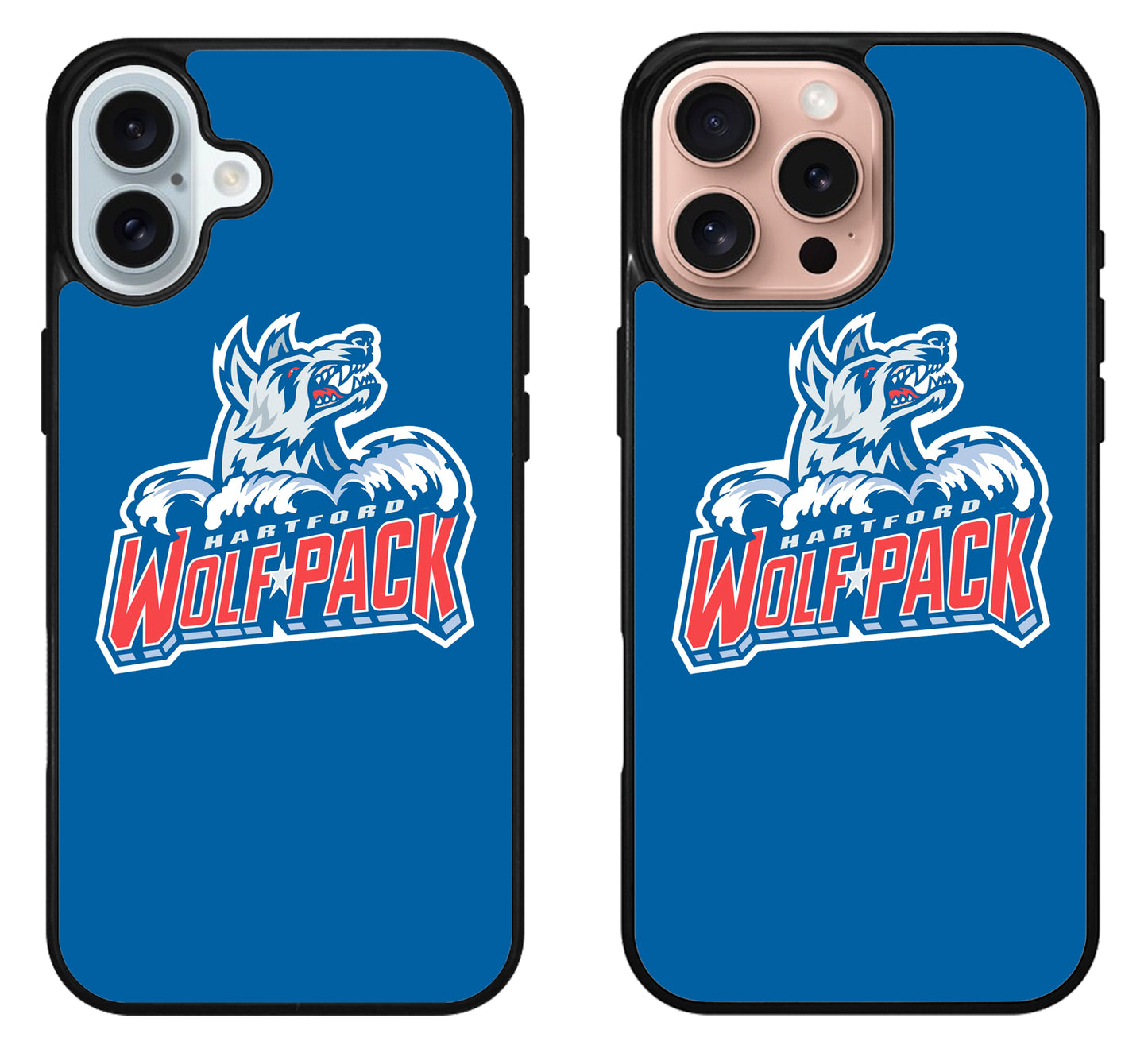 Hartford Wolf Pack Logo iPhone 16 | 16 Plus | 16 Pro | 16 Pro Max Case