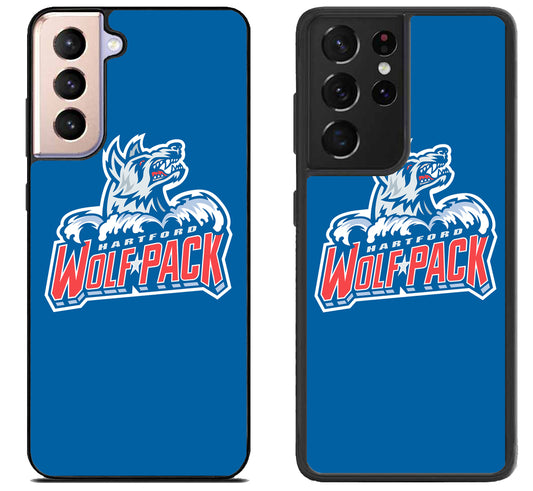 Hartford Wolf Pack Logo Samsung Galaxy S21 | S21 FE | S21+ | S21 Ultra Case