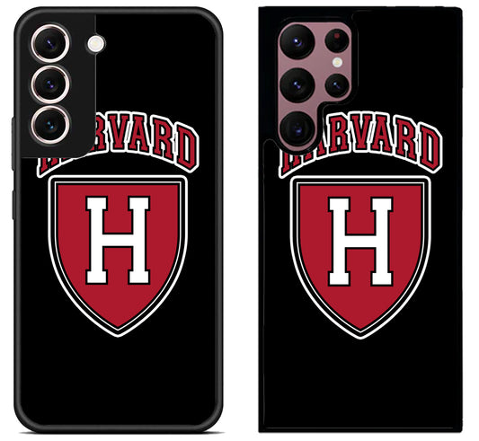 Harvard Crimson Black Samsung Galaxy S22 | S22+ | S22 Ultra Case