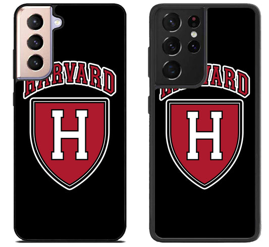 Harvard Crimson Black Samsung Galaxy S21 | S21 FE | S21+ | S21 Ultra Case