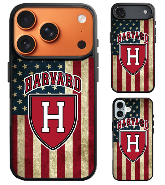 Harvard Crimson Flag iPhone Air | iPhone 17 | 17 Pro | 17 Pro Max Case